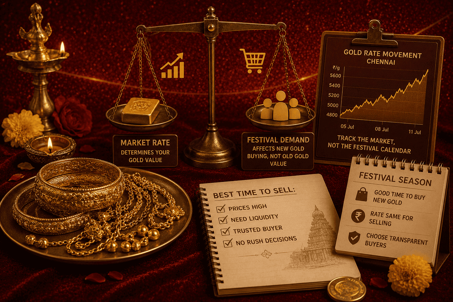 Should You Sell Gold During Festivals