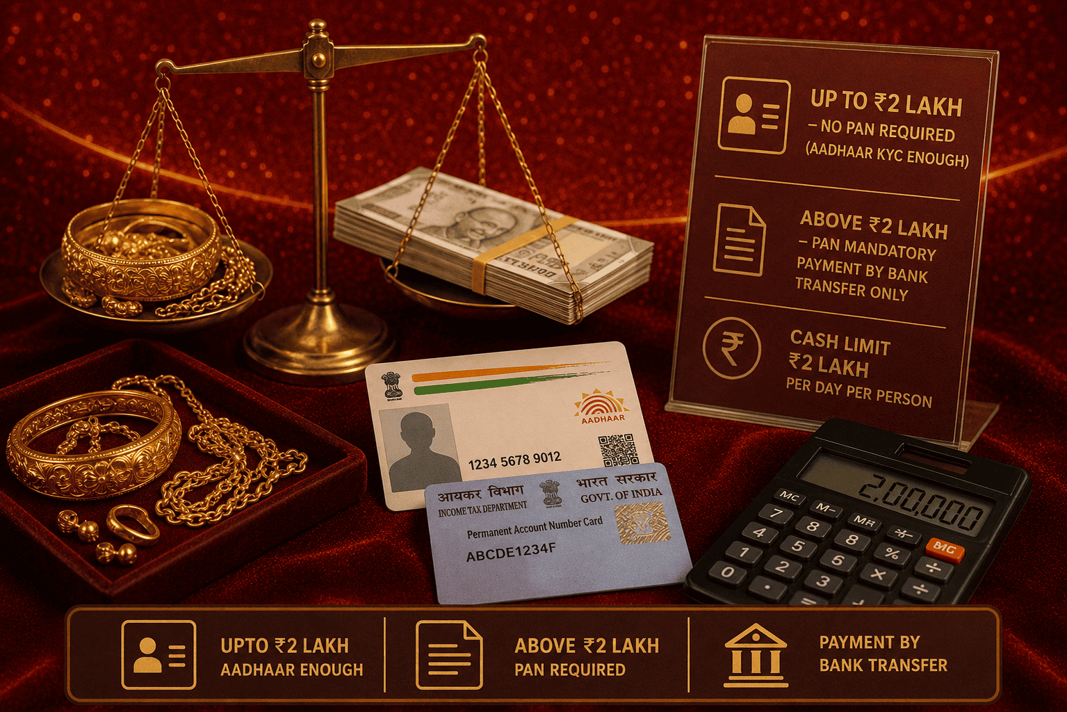 How Much Gold Can You Sell Without a PAN Card