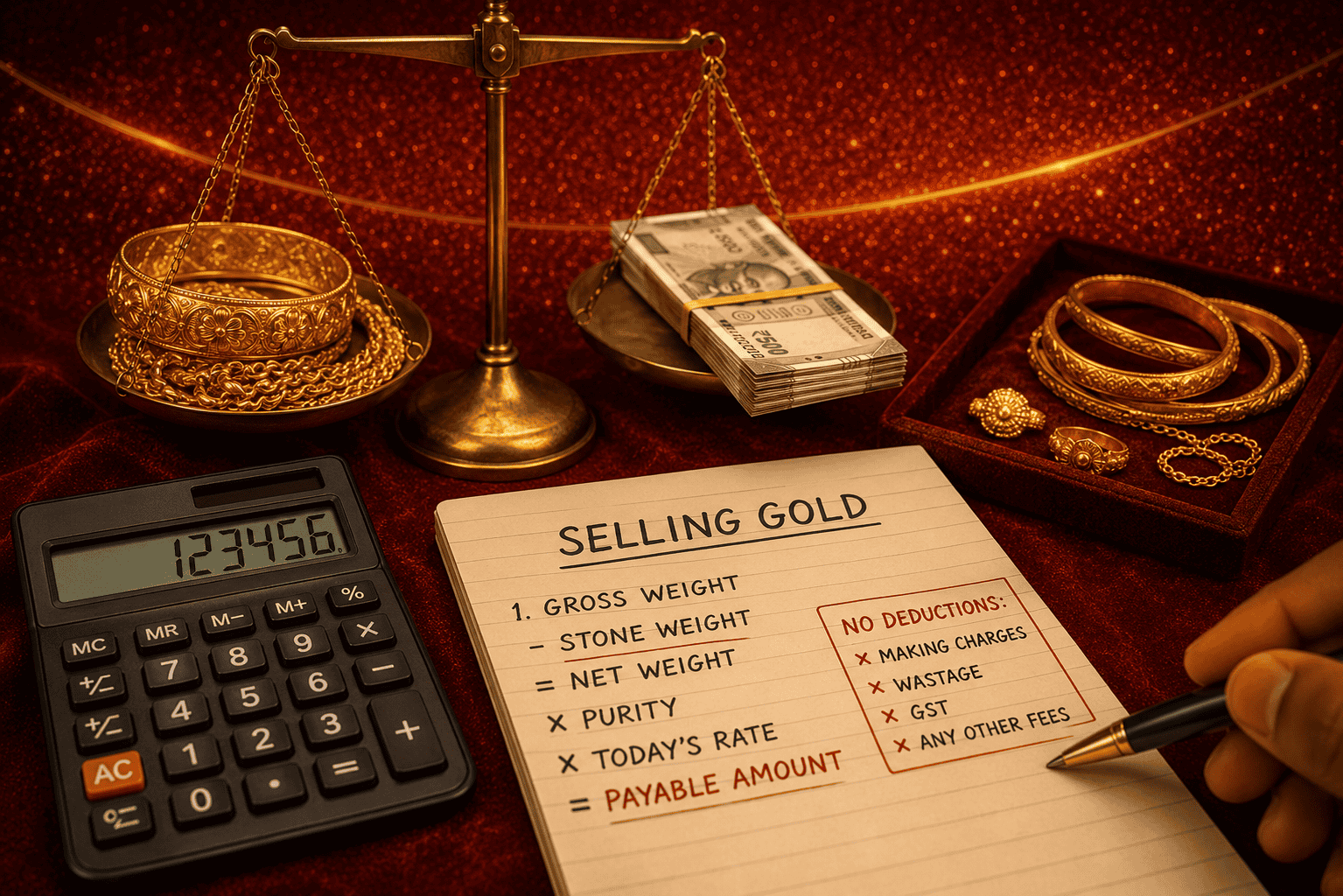 Why You Get Less When Selling Gold